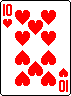 10 de corazones