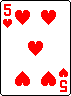 5 corazones