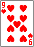 9 corazones