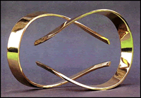 LOVE KNOT (Polished Bronze, 1978),