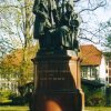 Monumento de Carl Friedrich Gauss y Wilhelm Weber en Göttingen (Alemania)