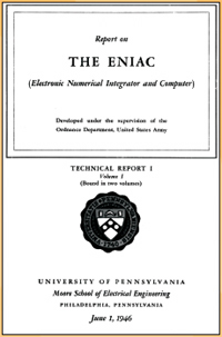 A report on the ENIAC, por Adele Goldstine, 1946