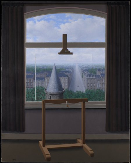 René Magritte, "Les Promenades d'Euclide", 1955 Minneapolis Institute of Arts https://collections.artsmia.org/?page=simple&id=1670#