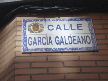 Calle García de Galdeano en Zaragoza