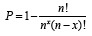 Ecuación probabilidad