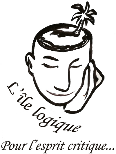 Logotipo de L’île logique. “Por el espíritu crítico”